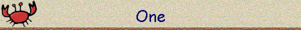 One